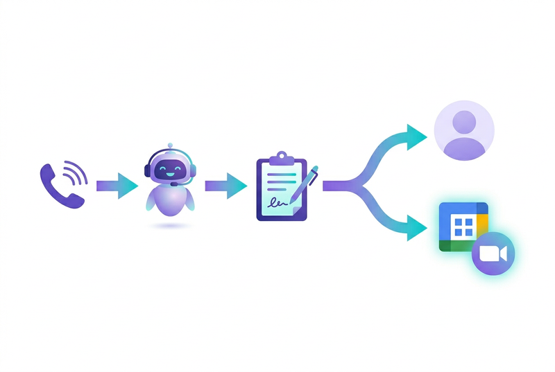 担当者接続 + アポ確定
