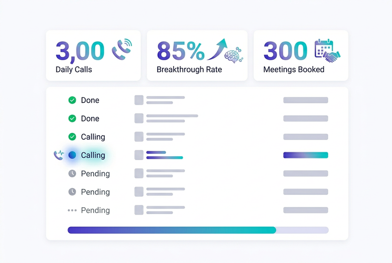 AI架電で商談を自動獲得